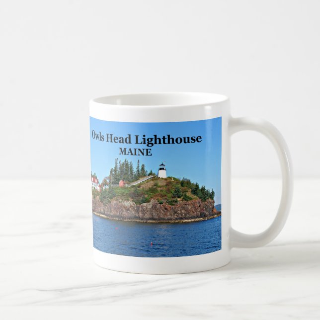 Phare de Owls Head, Maine Mug (Droite)