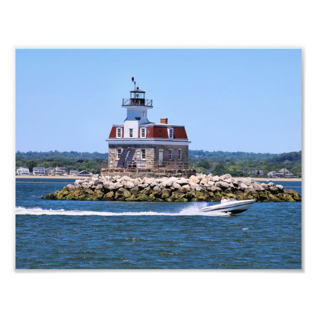 Phare de Penfield Reef, Connecticut Photo (Devant)