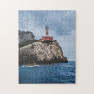 Phare de plage de Puzzles pittoresques Photographe