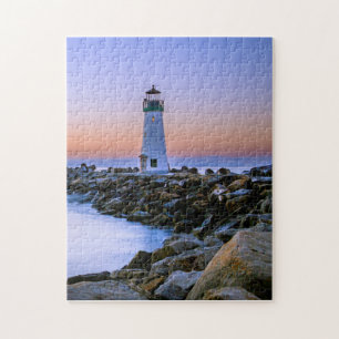 Phare de plage de Puzzles pittoresques Photographe