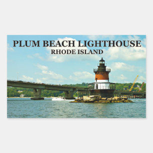 Phare de Plum Beach, Stickers Rhode Island