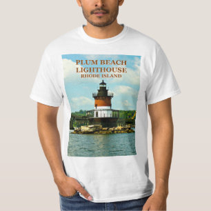 Phare de Plum Beach, T-shirt Rhode Island