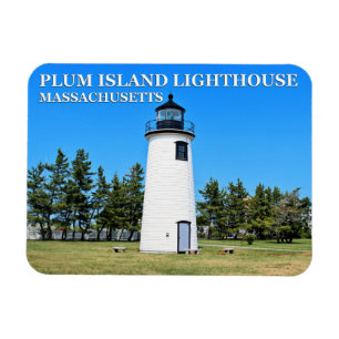 Phare de Plum Island, Massachusetts Flex Magnet