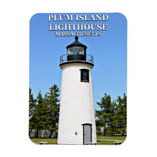 Phare de Plum Island, Massachusetts Flex Magnet
