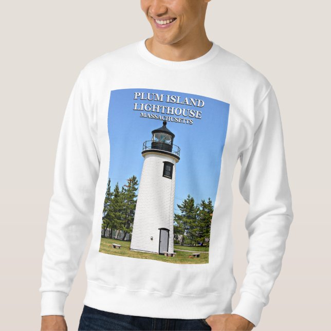 Phare de Plum Island, Sweatshirt du Massachusetts (Devant)