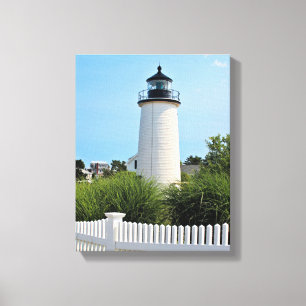 Phare de Plum Island, toile enroulée MA