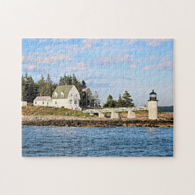 Phare de point de Marshall, puzzle de Clyde Maine (Horizontal)