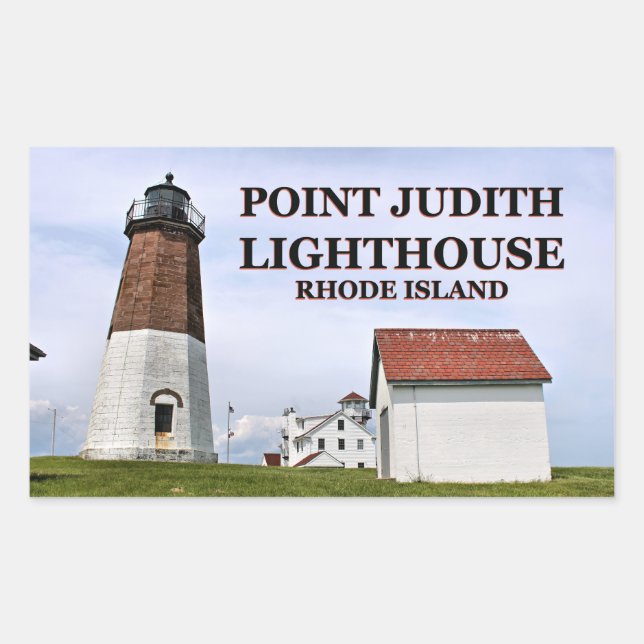Phare de Point Judith, Stickers de Rhode Island (Devant)