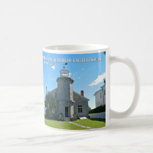 Phare de port de Stonington, tasse du Connecticut