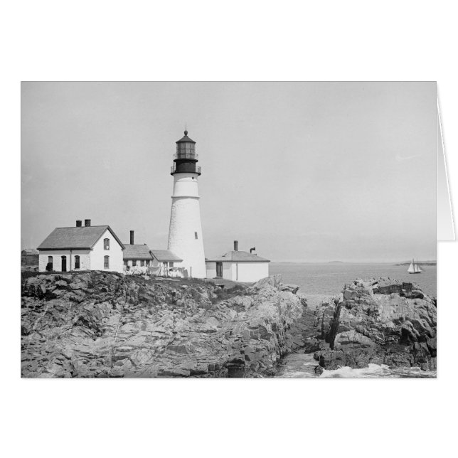 Phare de Portland Head, 1902 (Devant horizontal)