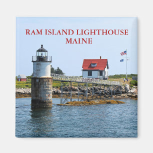 Phare de Ram Island Boothbay Harbor Maine Magnet