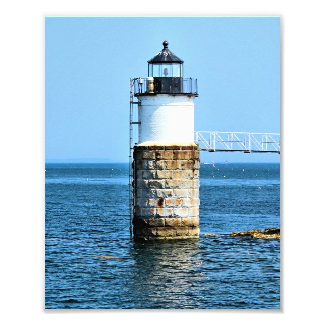 Phare de Ram Island, Maine Imprimer Photo (Devant)