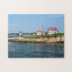 Phare de Ram Island, Maine Jigsaw Puzzle