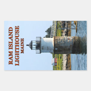 Phare de Ram Island, Stickers Maine