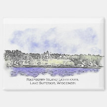 Phare de Raspberry Island 2024 Magnet