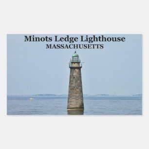 Phare de rebord de Minots, autocollants du