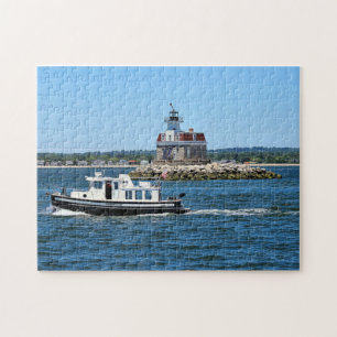 Phare de récif de Penfield, puzzle du Connecticut