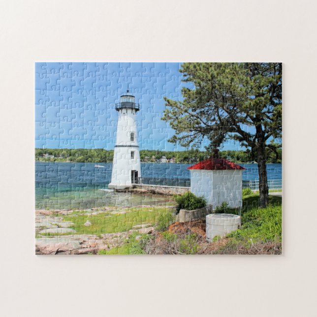Phare de Rock Island, New York Jigsaw Puzzle (Horizontal)