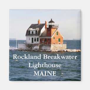 Phare de Rockland Breakwater, Maine Magnet
