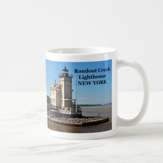 Phare de Rondout Creek, New York Mug (Droite)