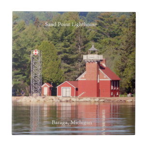 Phare de Sand Point Carreau Baraga