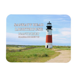 Phare de Sankaty Head, Nantucket MA Flex Magnet