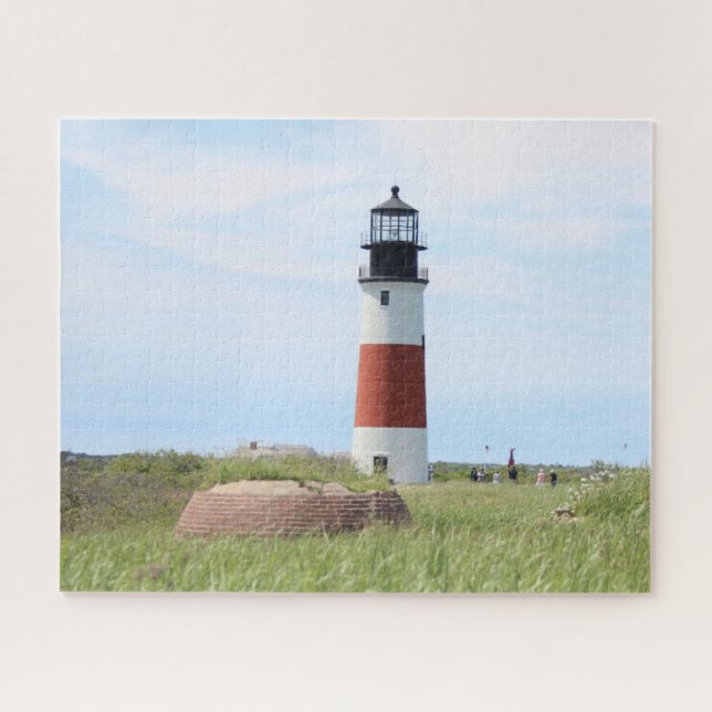 Phare de Sankaty Head, Nantucket MA Puzzle (Horizontal)