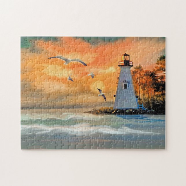 Phare de Seaguls Puzzle (Horizontal)