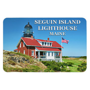Phare de Seguin Island, Maine Flexi Magnet