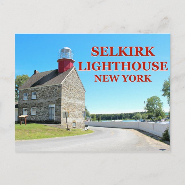 Phare de Selkirk, New York Carte postale (Devant)