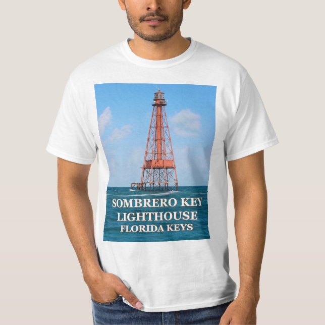 Phare de Sombrero Key, Chemise T-Shirt Florida Key (Devant)