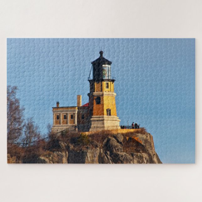 Phare de Split Rock Minnesota Puzzle (Horizontal)