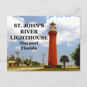Phare de St. Johns River, Floride Carte postale
