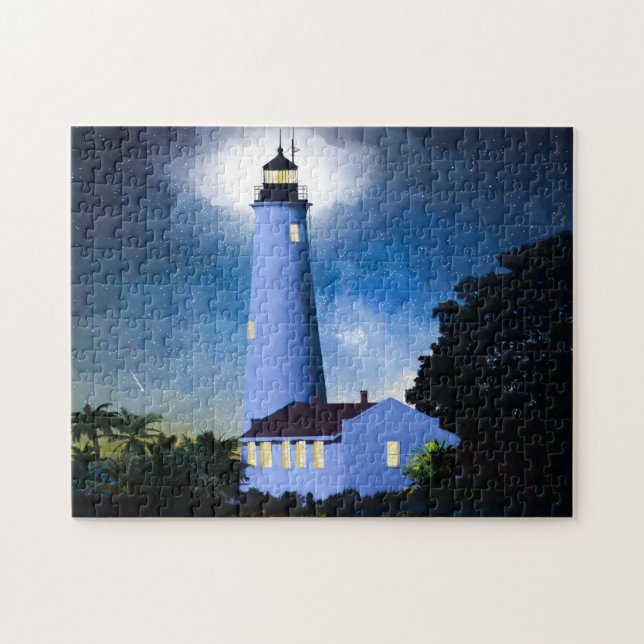 Phare de St Marks - Floride Jigsaw Puzzle (Horizontal)