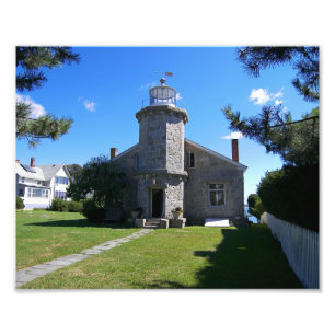 Phare de Stonington Harbour, Connecticut Photo