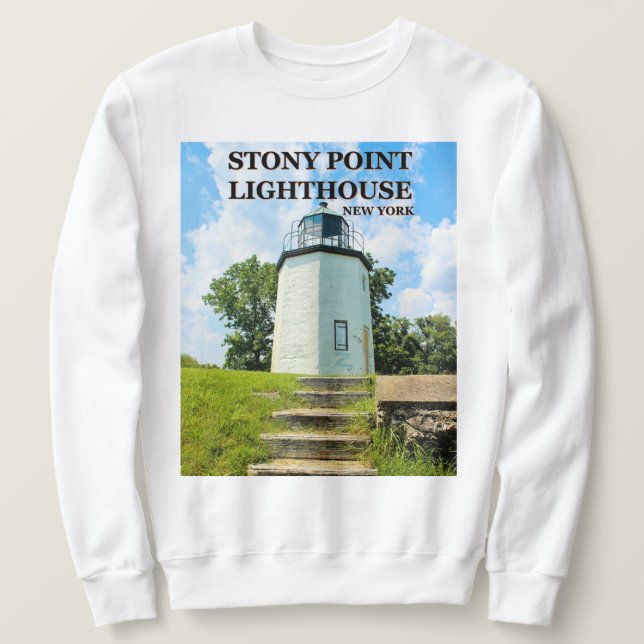 Phare de Stony Point, Sweatshirt de New York (Design devant)