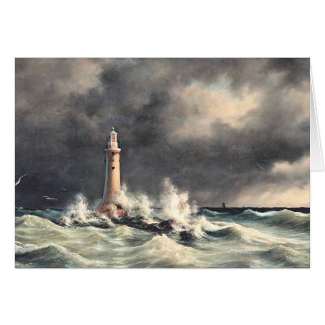 Phare de Stora Balt, carte postale fine art (Devant horizontal)