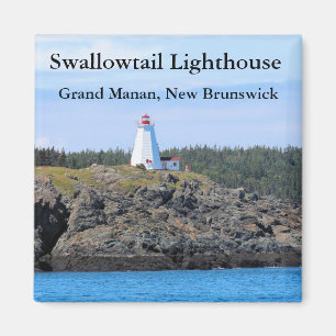 Phare de Swallowtail, Grand Manan, N.B. Magnet