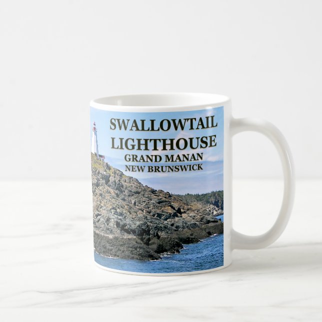 Phare de Swallowtail, Grand Manan, N.B. Mug (Droite)