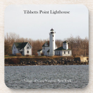 Phare de Tibbetts Point 6 dessous de verre en plas