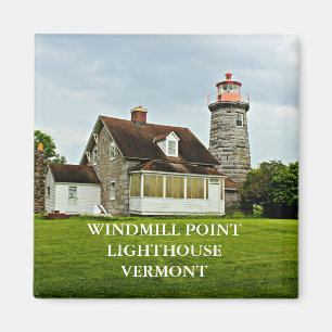 Phare de Windmill Point, Vermont Magnet