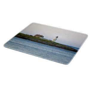 Phare de Wood Island, planche à découper Maine