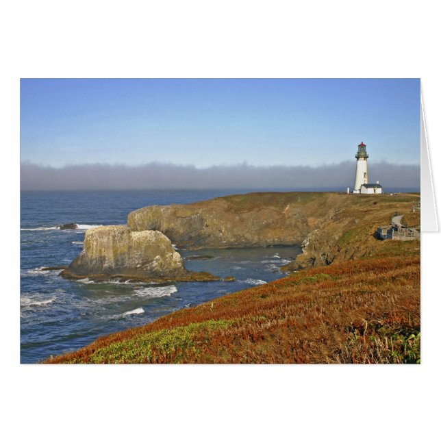 Phare de Yaquina Head à Newport Oregon (Devant horizontal)