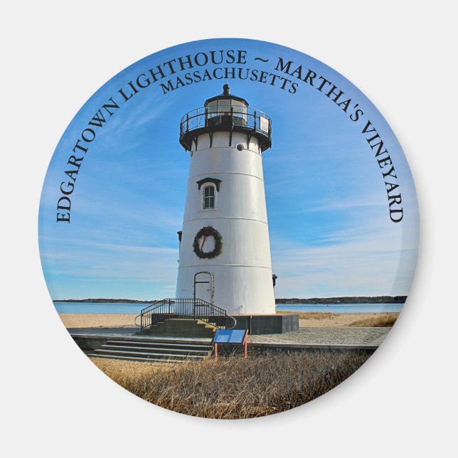 Phare d'Edgartown, Magnet du Massachusetts (Devant)