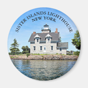 Phare des îles Soeur, New York, Magnet rond