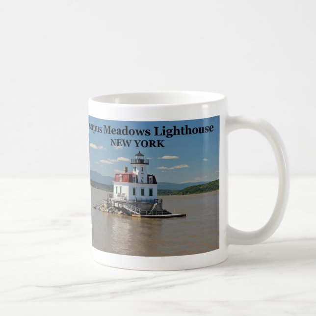 Phare d'Esopus Meadows, New York Mug (Droite)