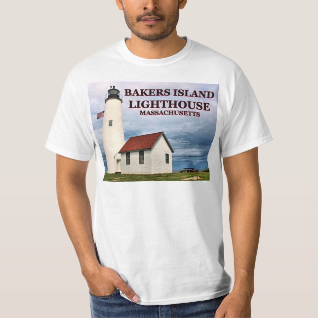 Phare d'île de boulangers, T-shirt du (Devant)