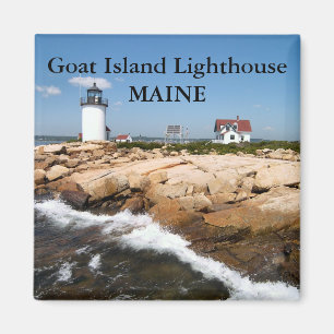 Phare d'île de chèvre, aimant du Maine