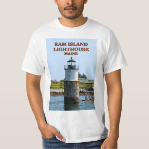 Phare d'île de RAM, T-shirt du Maine
