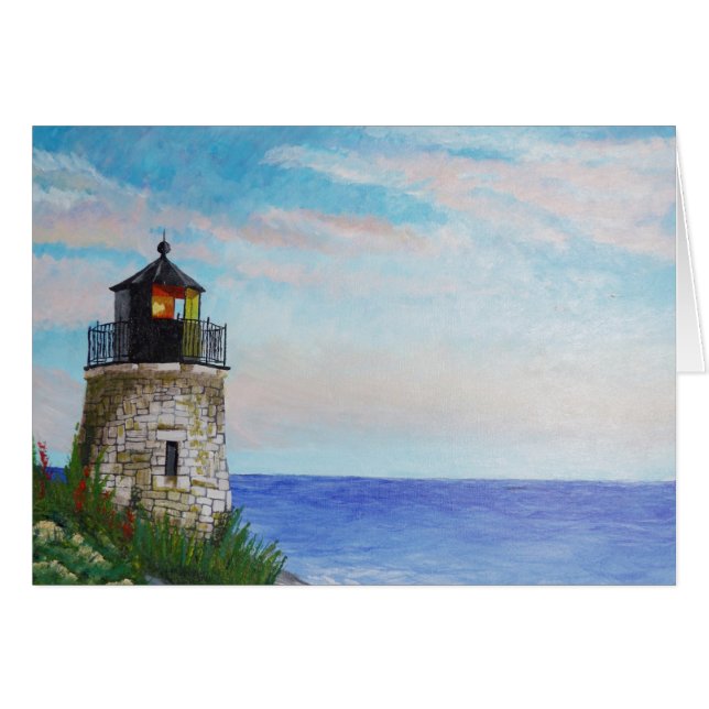 Phare d'Île de Rhode (Devant horizontal)